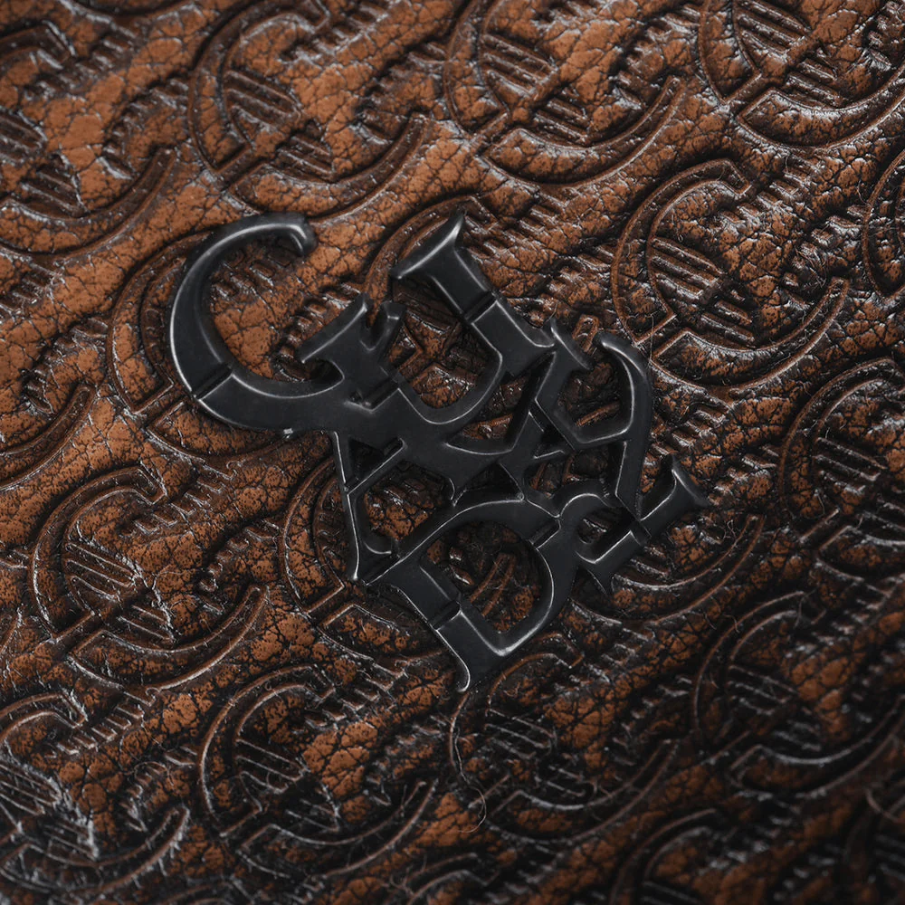 Bolso Bandolera Cuadra Marron Oscuro - Image 6