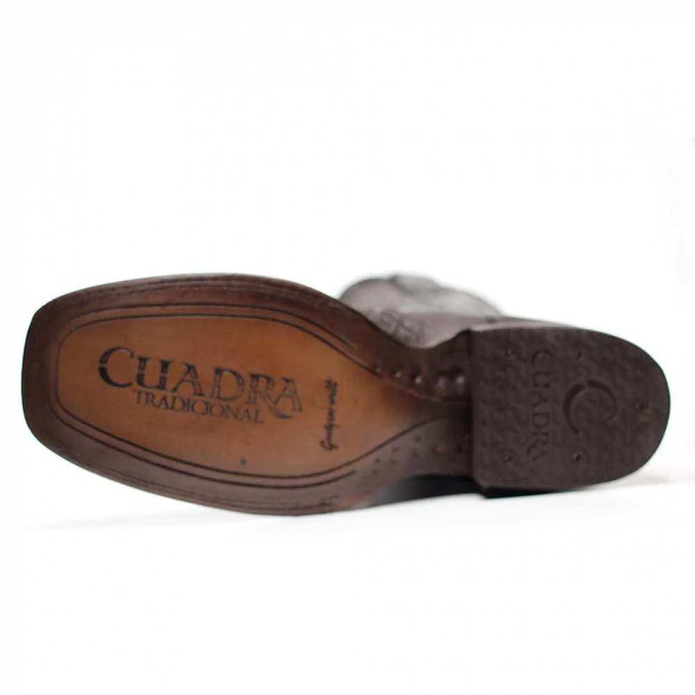 Bota Vaquera Cuadra Sillero Over Negro - Image 3