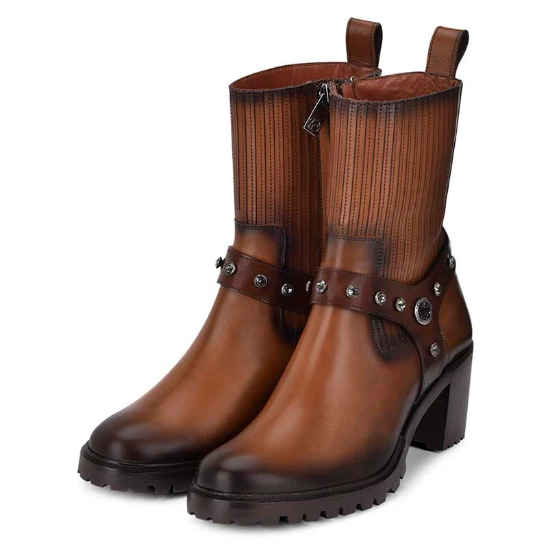 Botin Casual Cuadra Dalila Miel - Image 8