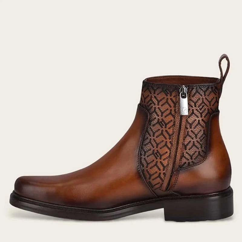 Botin Urbano Franco Cuadra Miel - Image 4