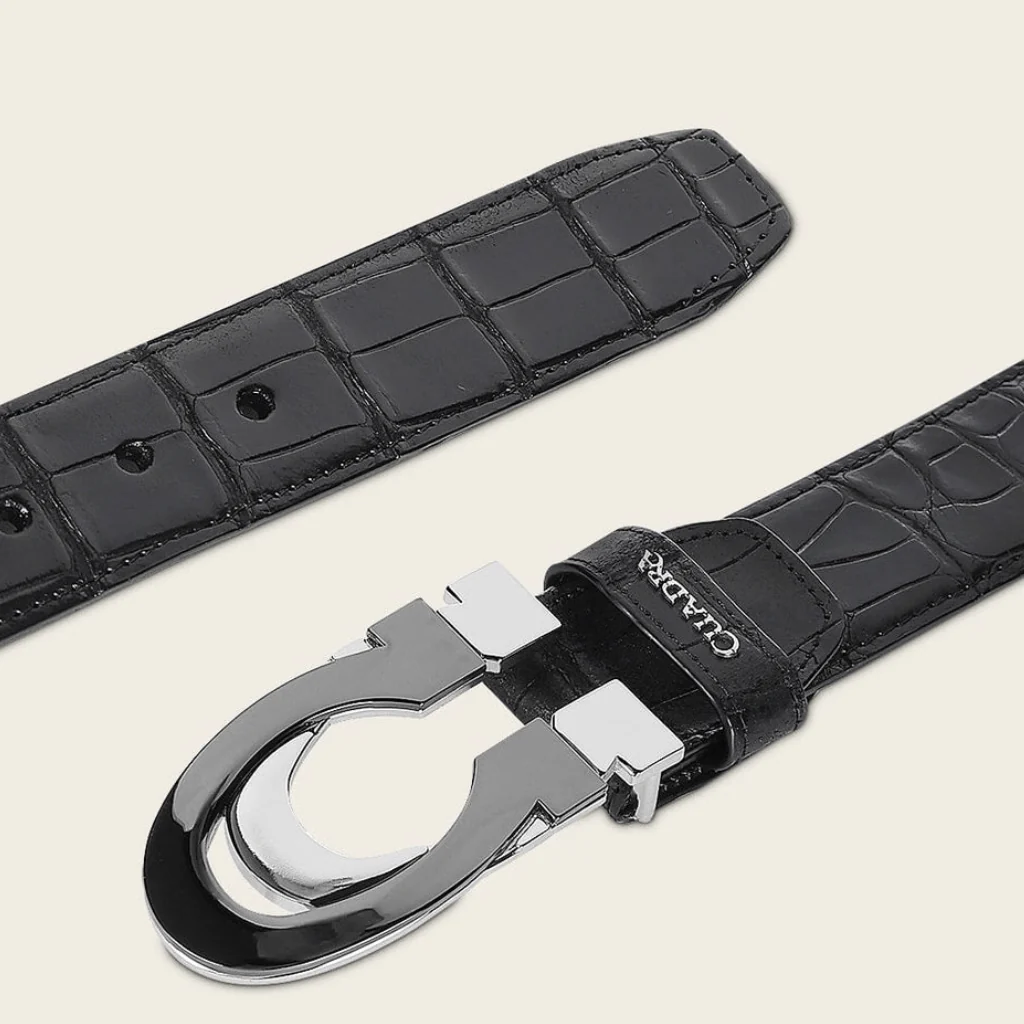 Cinturón Cuadra Gran Duque Alligator Black - Image 3