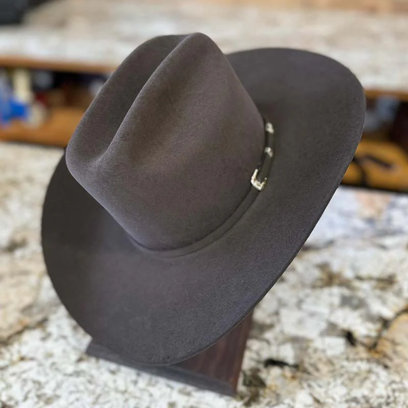 Texana Stetson 30x El Patron Mulberry Copa 5" - Image 4