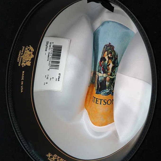 Texana Stetson 6x Skyline Negra - Image 4