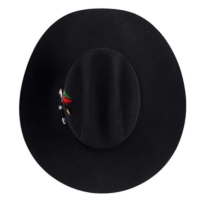 Texana Stetson Negra 10X Shasta Copa 5" - Image 3